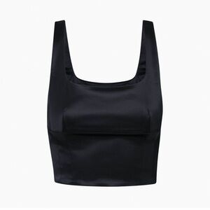 Aritzia • Wilfred Shine Satin Bustier Top